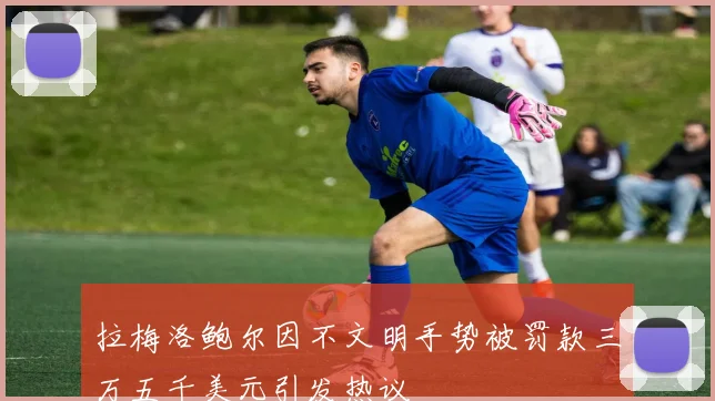 拉梅洛鲍尔因不文明手势被罚款三万五千美元引发热议